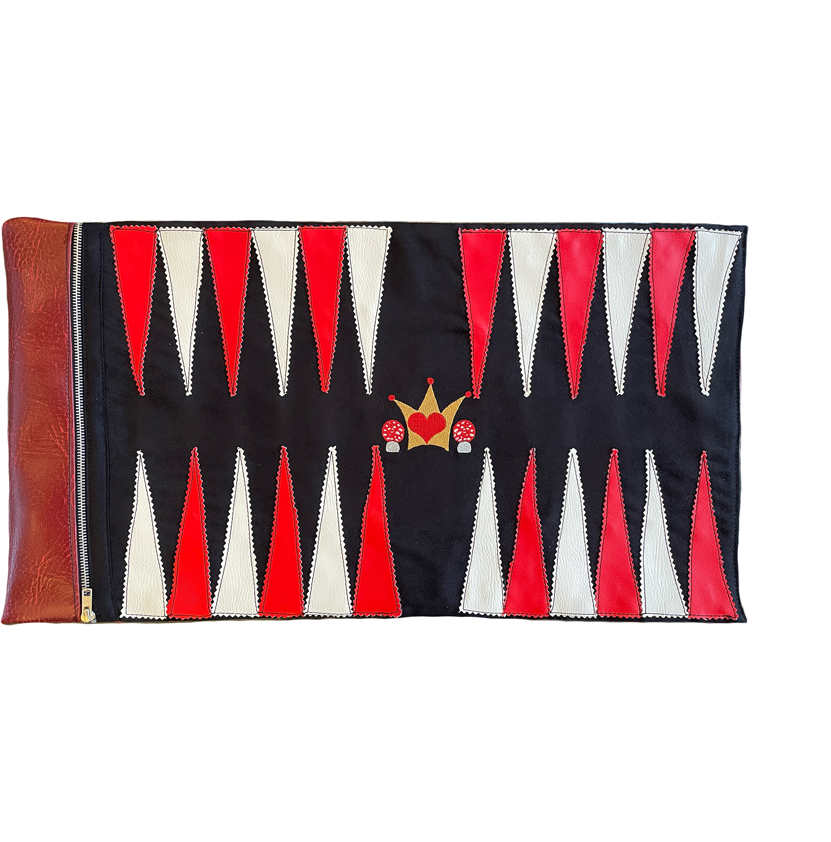 Queen of Hearts Backgammon Board