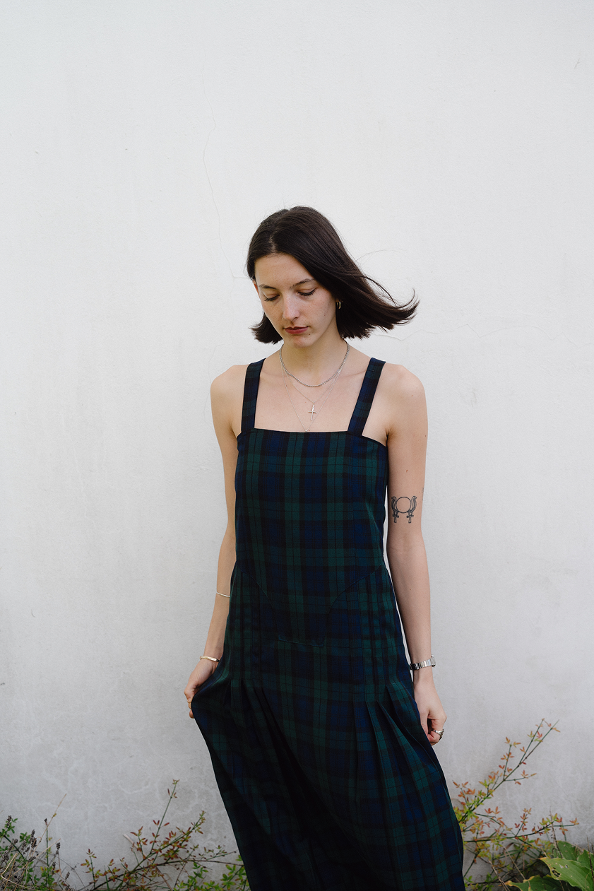 Green Tartan Dress