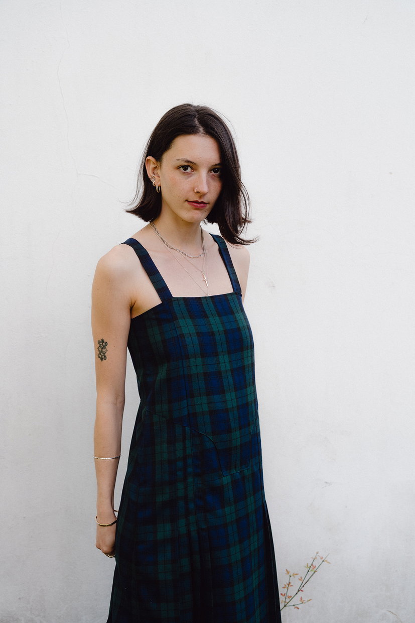 Green Tartan Dress