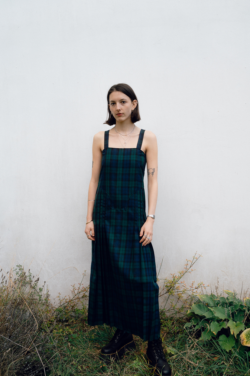 Green Tartan Dress