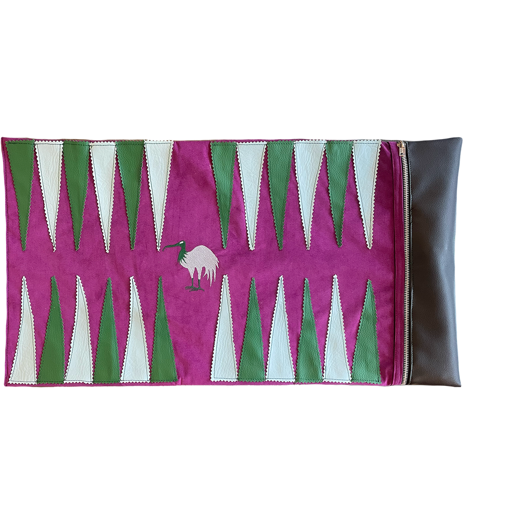 Bird Backgammon Board